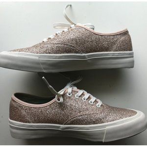 SeaVees x J.Crew Collaboration Glitter Sneakers